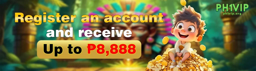 PH1VIP register page with simple signup form and instant account access