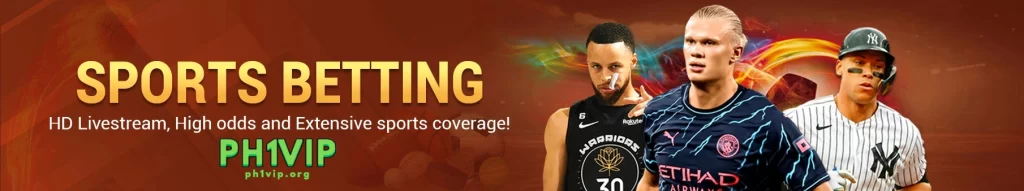 PH1VIP football sports betting interface with live match updates and competitive odds